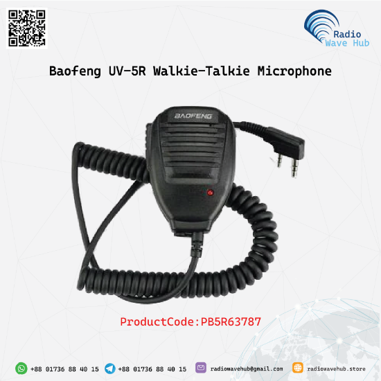 Picture of Baofeng UV-5R Hand Microphone PTT